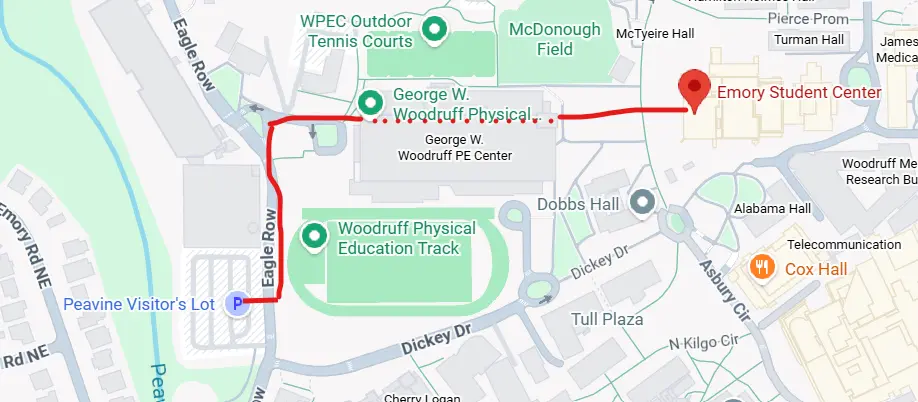 Parking map